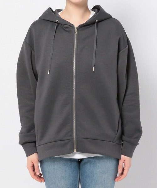 GLOBAL WORK（グローバルワーク）の「ハンサム美人ZIPパーカー【EASY