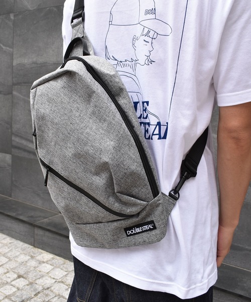DOUBLE STEAL(ダブルスティール)の「DAILY USE BODY BAG(ショルダーバッグ・メンズ・ブラック/グレー・FREE)」の13枚目の写真