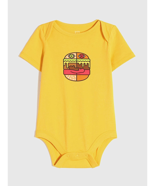 GAP（ギャップ）の「Gap X Ken Lo ボディシャツ（ロンパース・キッズ・ライトグレー/その他2/ベージュ/その他/その他3/レッド/ネイビー/ライラック/ブルー/その他1/ホワイト系その他/ホワイト・6-12M/0-3M/12-18M/18-24M/3-6M）」の10枚目の写真