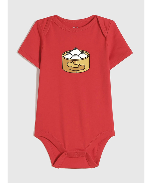 GAP（ギャップ）の「Gap X Ken Lo ボディシャツ（ロンパース・キッズ・ライトグレー/その他2/ベージュ/その他/その他3/レッド/ネイビー/ライラック/ブルー/その他1/ホワイト系その他/ホワイト・6-12M/0-3M/12-18M/18-24M/3-6M）」の8枚目の写真