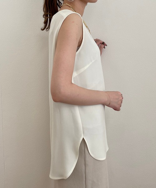 LOUNGEDRESS（ラウンジドレス）の「ジョーゼットノースリ
