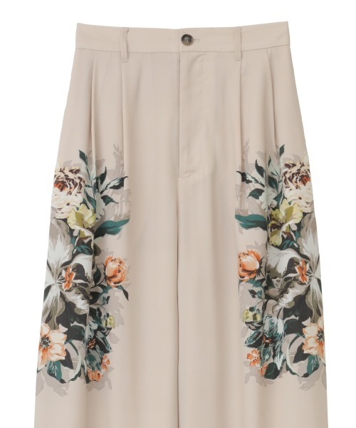 CLANE（クラネ）の「PANEL FLOWER PANTS（その他パンツ・レディース・アイボリー系・0/01/02）」の6枚目の写真