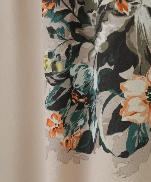 CLANE（クラネ）の「PANEL FLOWER PANTS（その他パンツ・レディース・アイボリー系・0/01/02）」の7枚目の写真