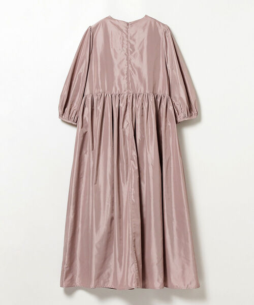 CAROLINA GLASER（カロリナ グレイサー）の「Aya × CAROLINA GLASER / 5分袖ボリューム ワンピース（ワンピース・レディース・ブラック/ピンク・ONE SIZE）」の7枚目の写真