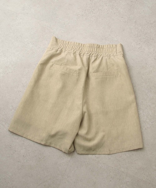Chillfar（チルファー）の「リネンライクショートパンツ（その他パンツ・レディース・ブラック/オレンジ/グリーン/アイボリー/マスタード/グレイッシュベージュ・FREE）」の20枚目の写真