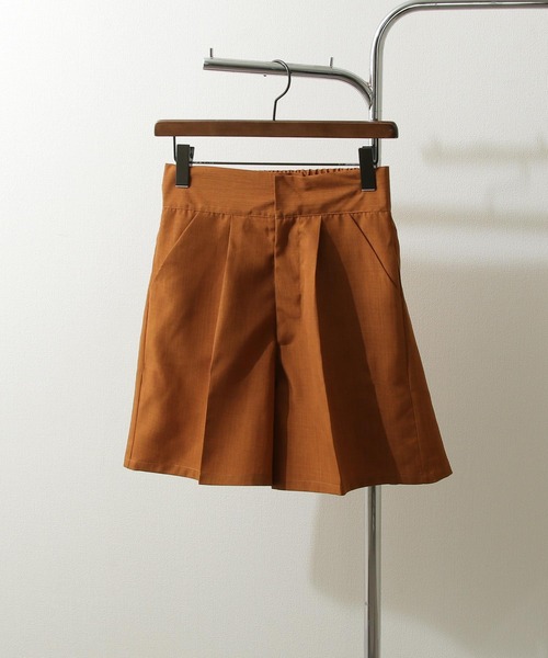 Chillfar（チルファー）の「リネンライクショートパンツ（その他パンツ・レディース・ブラック/オレンジ/グリーン/アイボリー/マスタード/グレイッシュベージュ・FREE）」の21枚目の写真