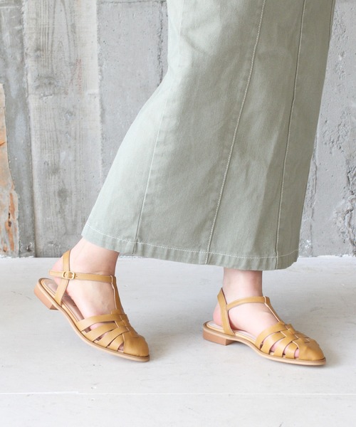 chocolates(チョコラテス)の「グルカサンダル【日本製】(サンダル・レディース・ブラック/アイボリー/ライトグレー/サンドベージュ・S/M/L/LL)」の8枚目の写真