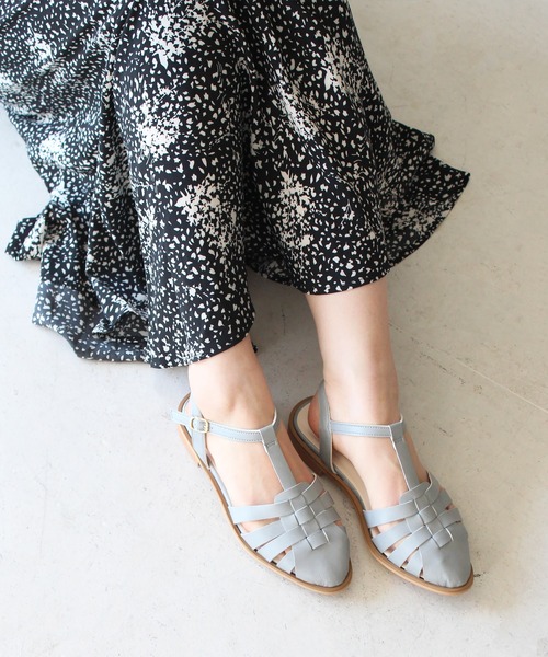 chocolates(チョコラテス)の「グルカサンダル【日本製】(サンダル・レディース・ブラック/アイボリー/ライトグレー/サンドベージュ・S/M/L/LL)」の16枚目の写真