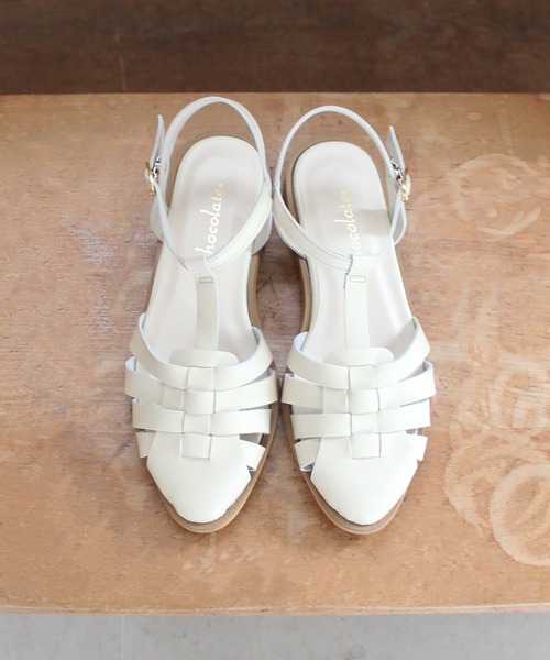 chocolates(チョコラテス)の「グルカサンダル【日本製】(サンダル・レディース・ブラック/アイボリー/ライトグレー/サンドベージュ・S/M/L/LL)」の10枚目の写真