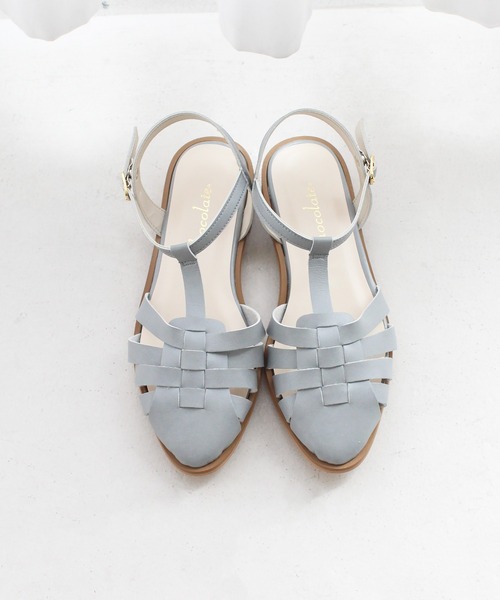 chocolates(チョコラテス)の「グルカサンダル【日本製】(サンダル・レディース・ブラック/アイボリー/ライトグレー/サンドベージュ・S/M/L/LL)」の15枚目の写真