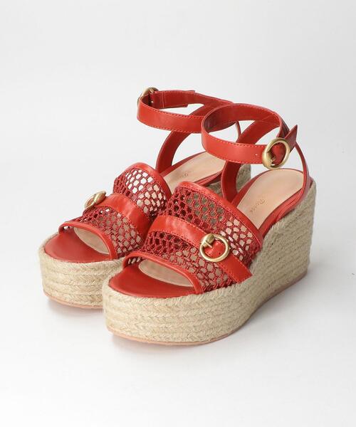 〈Gianvito Rossi（ジャンヴィト・ロッシ）〉MESH WEADGE