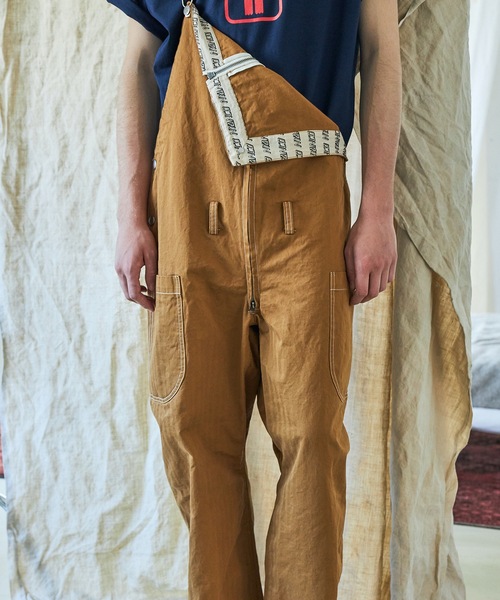 AlexanderLeeChang（アレキサンダーリーチャン）の「OVERALLS 21（サロペット/オーバーオール・メンズ・チャコールグレー/ベージュ/パープル・2/3）」の9枚目の写真