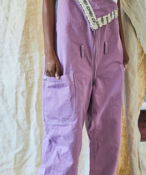 AlexanderLeeChang（アレキサンダーリーチャン）の「OVERALLS 21（サロペット/オーバーオール・メンズ・チャコールグレー/ベージュ/パープル・2/3）」の19枚目の写真