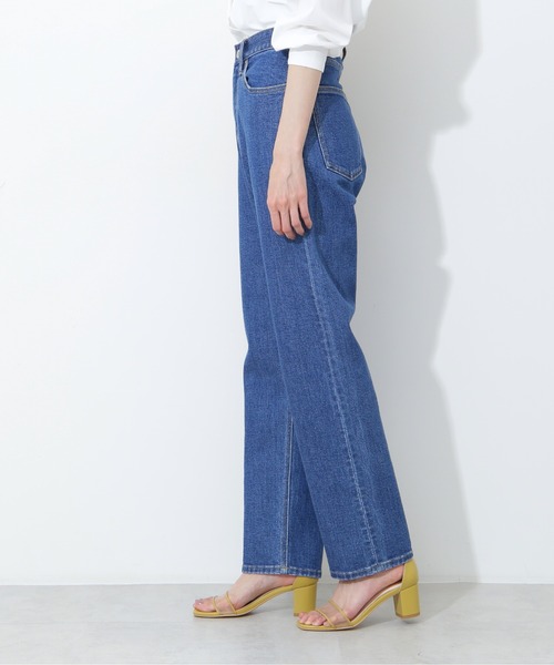 NATURAL BEAUTY BASIC（ナチュラルビューティーベーシック）の「ストレートデニム（デニムパンツ・レディース・ブルー/ネイビー・X-SMALL/MEDIUM/SMALL）」の13枚目の写真