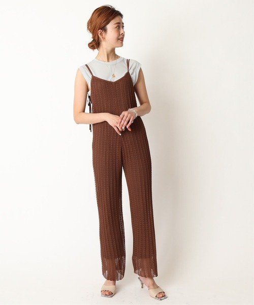 U by SPICK&SPAN(ユーバイスピックアンドスパン)の「シアーノースリーブプルオーバー◆(Tシャツ/カットソー・レディース・サックスブルー/アイボリー・FREE)」の14枚目の写真