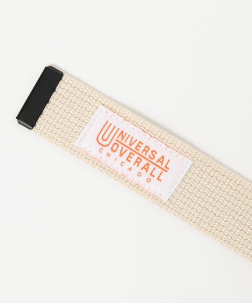 B:MING by BEAMS(ビーミングバイビームス)の「UNIVERSAL OVERALL × B:MING by BEAMS / 別注 CANVAS BELT(ベルト・メンズ・ブラック/オフホワイト/オリーブ/オレンジ/グレー・ONE SIZE)」の8枚目の写真