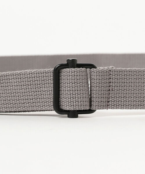 B:MING by BEAMS(ビーミングバイビームス)の「UNIVERSAL OVERALL × B:MING by BEAMS / 別注 CANVAS BELT(ベルト・メンズ・ブラック/オフホワイト/オリーブ/オレンジ/グレー・ONE SIZE)」の9枚目の写真