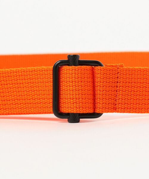 B:MING by BEAMS(ビーミングバイビームス)の「UNIVERSAL OVERALL × B:MING by BEAMS / 別注 CANVAS BELT(ベルト・メンズ・ブラック/オフホワイト/オリーブ/オレンジ/グレー・ONE SIZE)」の16枚目の写真