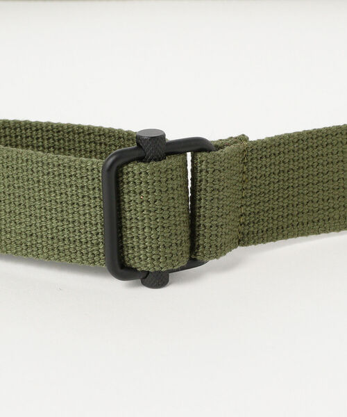 B:MING by BEAMS(ビーミングバイビームス)の「UNIVERSAL OVERALL × B:MING by BEAMS / 別注 CANVAS BELT(ベルト・メンズ・ブラック/オフホワイト/オリーブ/オレンジ/グレー・ONE SIZE)」の19枚目の写真