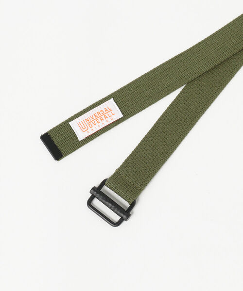 B:MING by BEAMS(ビーミングバイビームス)の「UNIVERSAL OVERALL × B:MING by BEAMS / 別注 CANVAS BELT(ベルト・メンズ・ブラック/オフホワイト/オリーブ/オレンジ/グレー・ONE SIZE)」の18枚目の写真
