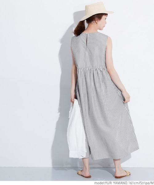 コカ ストライプ  ワンピース クーポン】【セール 44%OFF】ストライプスキッパーシャツ