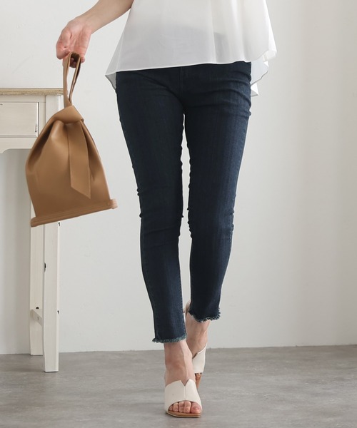 ElegChic(エレグシック)の「スキニーストレッチデニムパンツ(デニムパンツ・レディース・ブルー/ワンウォッシュ/ネイビー・4L/M/L/XXL/XL)」の11枚目の写真