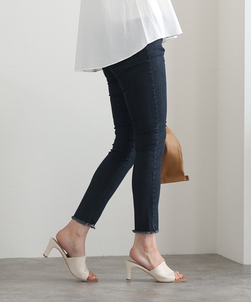 ElegChic(エレグシック)の「スキニーストレッチデニムパンツ(デニムパンツ・レディース・ブルー/ワンウォッシュ/ネイビー・4L/M/L/XXL/XL)」の10枚目の写真