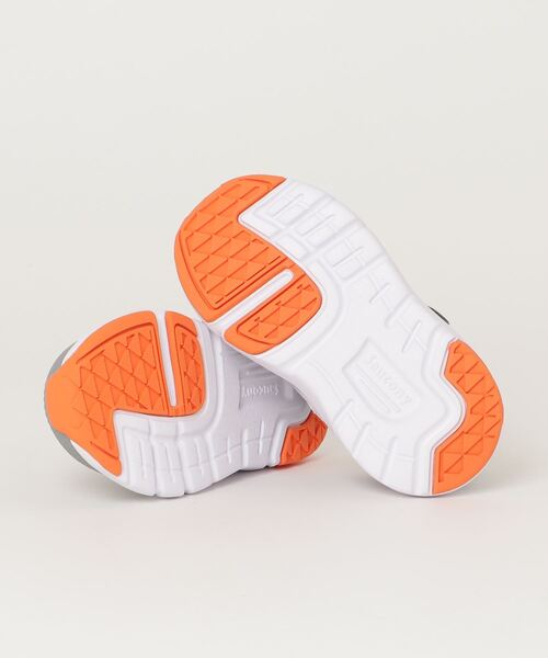 Saucony(サッカニー)の「SAUCONY サッカニー (14-18)JAZZ LITE 2.0 ジャズ ライト 2.0 SL265118 GREY(スニーカー・キッズ・グレー・17/18/16/14/15 )」の2枚目の写真
