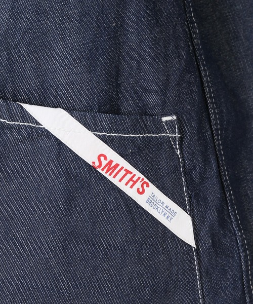 JOURNAL STANDARD relume（ジャーナルスタンダード　レリューム）の「【SMITH`S × relume / スミス】SSシャツジャケット（シャツ/ブラウス・メンズ・ネイビー/ホワイト/ナチュラル・MEDIUM/LARGE）」の16枚目の写真