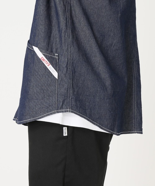 JOURNAL STANDARD relume（ジャーナルスタンダード　レリューム）の「【SMITH`S × relume / スミス】SSシャツジャケット（シャツ/ブラウス・メンズ・ネイビー/ホワイト/ナチュラル・MEDIUM/LARGE）」の20枚目の写真