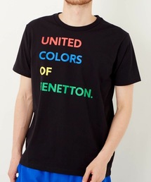 【BENETTON / ベネトン】ロゴデザイン半袖Ｔシャツ