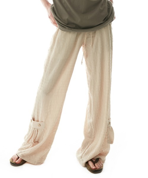 SCULPTOR（スカルプター）の「SLOUCH POCKET CARGO PANTS/スラウチポケットカーゴパンツ（カーゴパンツ・レディース・ブラック/モカ/ライトベージュ・MEDIUM）」の9枚目の写真