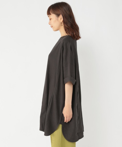 studio CLIP(スタディオクリップ)の「ひんやりBIGチュニックワンピース(ワンピース・レディース・ライトグレー/パープル/ブルー/スモーク・FREE)」の13枚目の写真