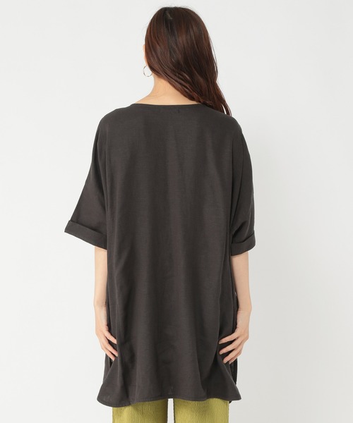 studio CLIP(スタディオクリップ)の「ひんやりBIGチュニックワンピース(ワンピース・レディース・ライトグレー/パープル/ブルー/スモーク・FREE)」の19枚目の写真