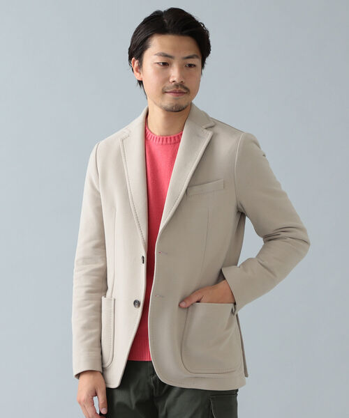 CIRCOLO1901 ジャージ ソリッド ジャケット ネイビー チルコロ 48