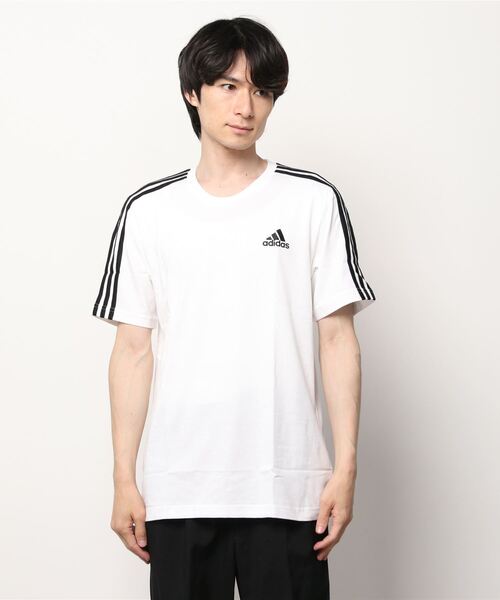 【adidas】スリーストライプス 3-STRIPES 半袖Tシャツ adidas】スリーストライプス 3-STRIPES 半袖Tシャツ (adidas/T