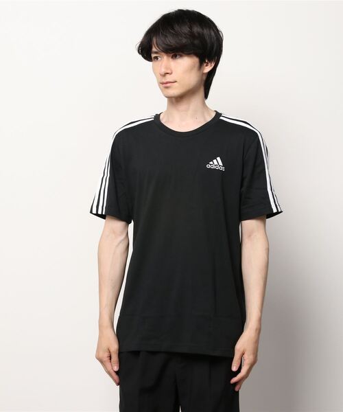 【adidas】スリーストライプス 3-STRIPES 半袖Tシャツ adidas】スリーストライプス 3-STRIPES 半袖Tシャツ (adidas/T