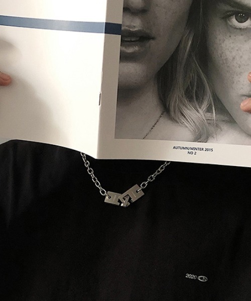 KOR（ケーオーアール）の「プレートロック チェーンネックレス チョーカー（ネックレス・メンズ・シルバー・FREE）」の16枚目の写真