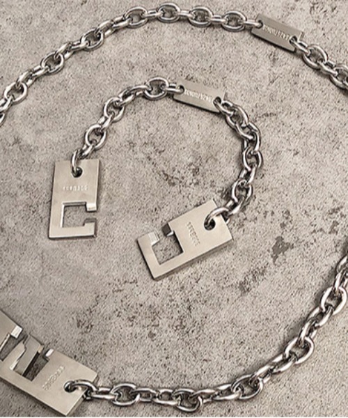 KOR（ケーオーアール）の「プレートロック チェーンネックレス チョーカー（ネックレス・メンズ・シルバー・FREE）」の20枚目の写真