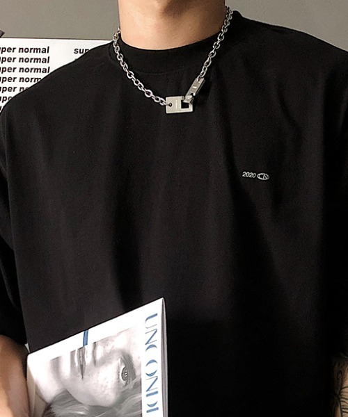 KOR（ケーオーアール）の「プレートロック チェーンネックレス チョーカー（ネックレス・メンズ・シルバー・FREE）」の11枚目の写真