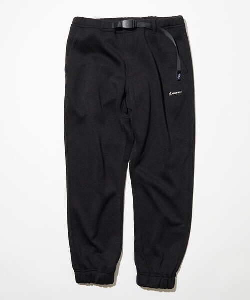 Gramicci（グラミチ）の「GRAMICCI/グラミチ 別注 KNIT FLEECE PANTS/ニットフリース パンツ（その他パンツ・メンズ・ブラック/チャコールグレー/グレー・SMALL/MEDIUM/LARGE）」の5枚目の写真