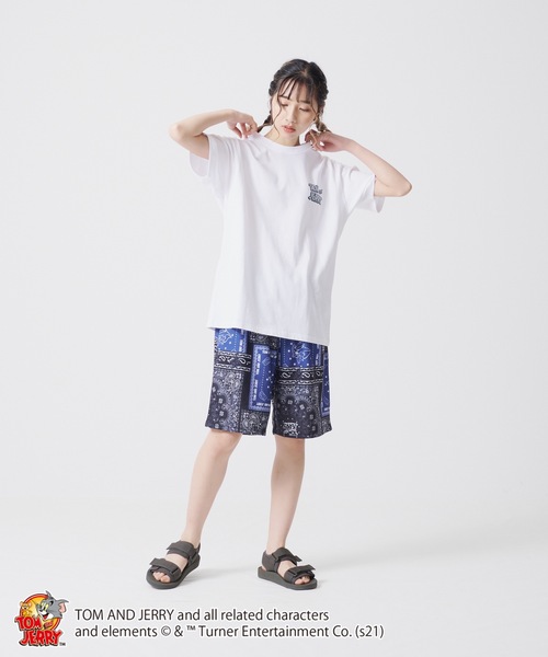 Tom&Jerry(トムアンドジェリー)の「【TOM AND JERRY/トムとジェリー】 ミニ裏毛総柄ショーツ(その他パンツ・メンズ・その他1/その他2・MEDIUM/LARGE/X-LARGE)」の5枚目の写真
