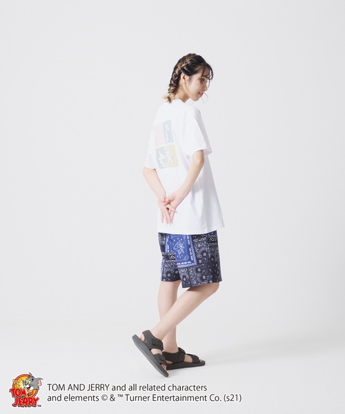 Tom&Jerry(トムアンドジェリー)の「【TOM AND JERRY/トムとジェリー】 ミニ裏毛総柄ショーツ(その他パンツ・メンズ・その他1/その他2・MEDIUM/LARGE/X-LARGE)」の6枚目の写真