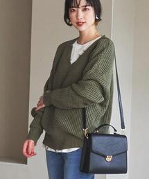 coen | ヴィンテージライクVネックニット(ニット/セーター)