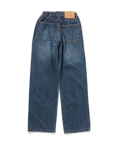 F.O.U（エフオーユー）の「5ポケット デニム 10分丈_ジュニア（デニムパンツ・キッズ・ネイビー/ブルー・150/160）」の11枚目の写真
