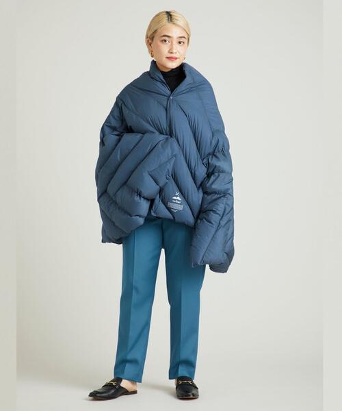BEAUTY&YOUTH UNITED ARROWS(ビューティーアンドユースユナイテッドアローズ)の「BY カルゼドローストテーパードパンツ -ウォッシャブル- ∴(その他パンツ・レディース・コバルトブルー/オフホワイト/ブラック/モカ・L/M/S)」の13枚目の写真