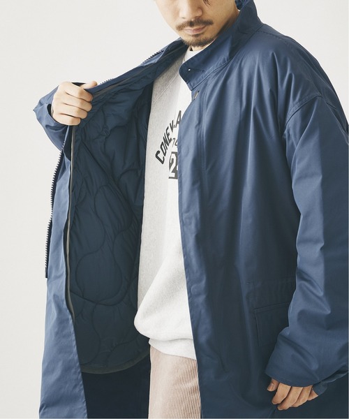 JOURNAL STANDARD(ジャーナルスタンダード)の「オーバーサイズ ミリタリー モッズコート(モッズコート・メンズ・ネイビー/カーキ/ブラック・MEDIUM/LARGE)」の16枚目の写真