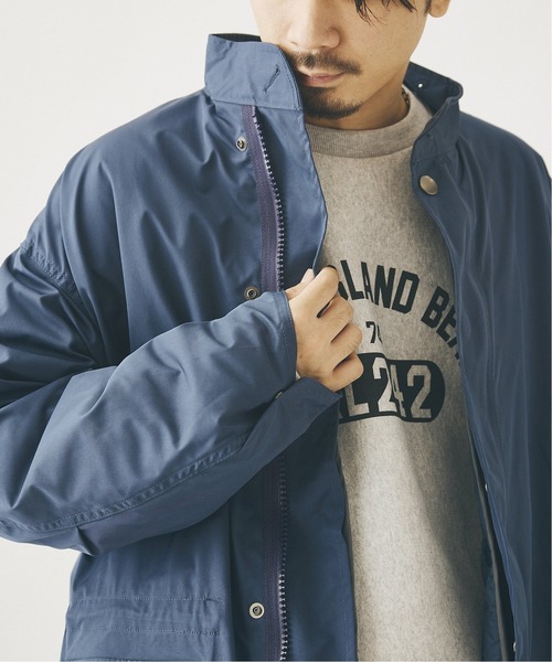 JOURNAL STANDARD(ジャーナルスタンダード)の「オーバーサイズ ミリタリー モッズコート(モッズコート・メンズ・ネイビー/カーキ/ブラック・MEDIUM/LARGE)」の6枚目の写真