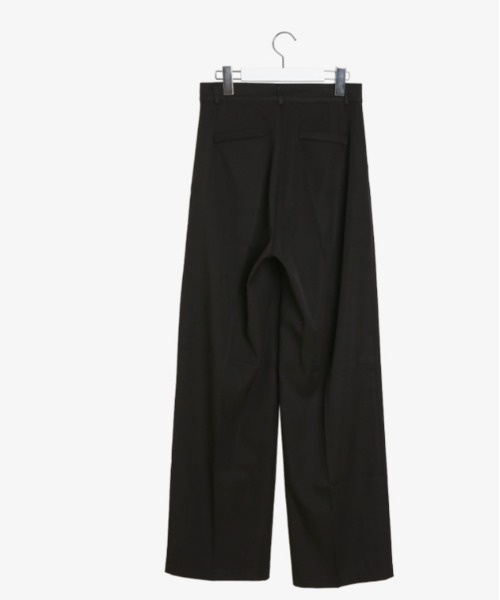 SONA（ソナ）の「SONYUNARA ピンタックストレートロングスラックス（スラックス・レディース・ブラック/ダークグレー/ベージュ・SMALL/MEDIUM）」の15枚目の写真