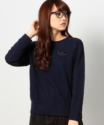 coen | ポケット起毛ラグランプルオーバー(スウェット)